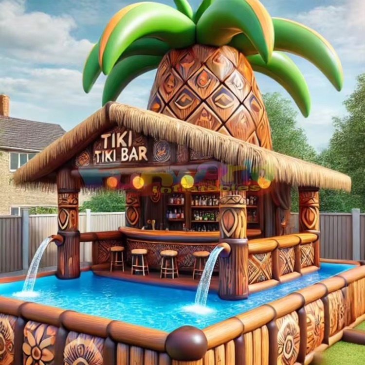 Inflatable Pool Bar Inflatable Pool Bar